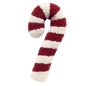 Preview: Textino Weihnachtskissen 'Candy Cane' 24 x 48 cm Rot